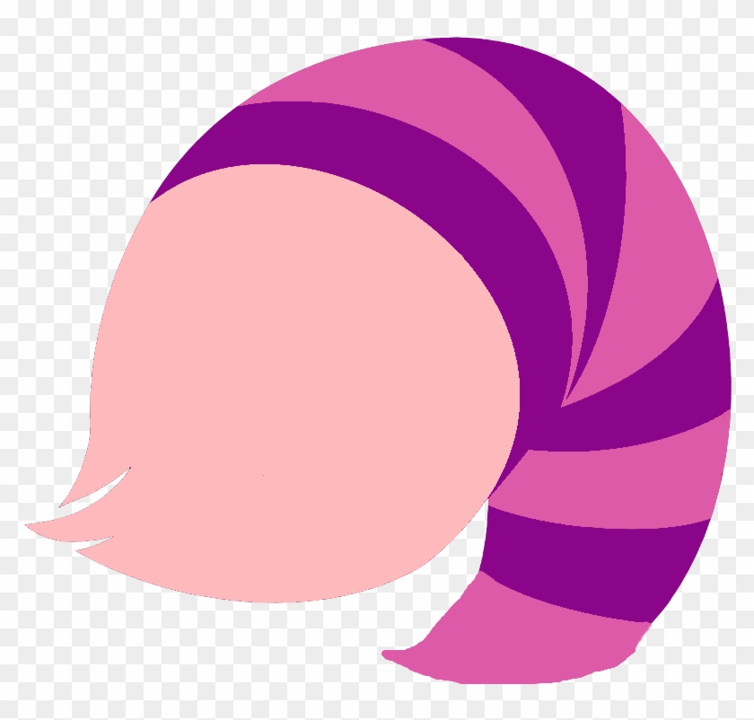 Drawn Cheshire Cat Transparent - Cheshire Cat Tail Cartoon #265617