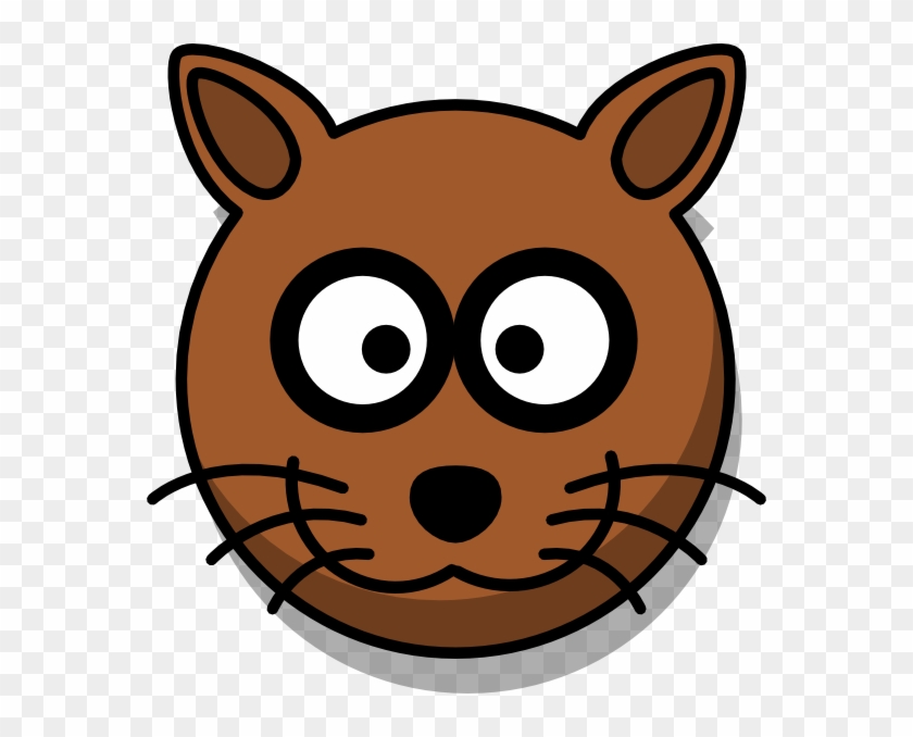 Clipart Head Of Cat #265660