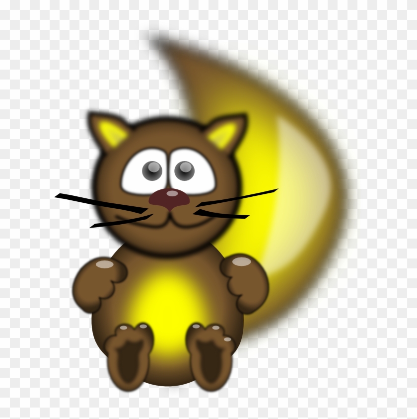 Clipart - Mascota Cafe - Gold Brown Cartoon Cat Trucker Hat, White #265687