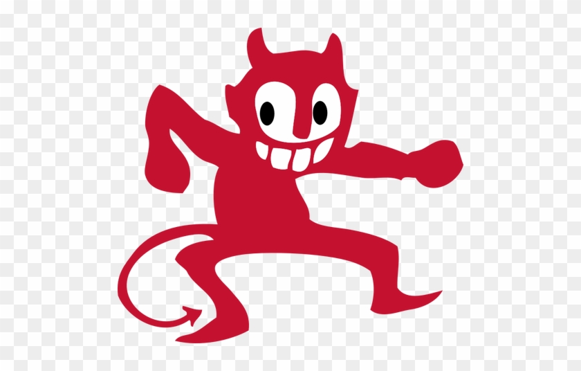 Crazy Dancing Pink Cat Clipart - Demon Clipart #265736