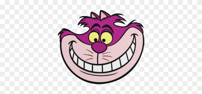 Cheshire Cat Clipart - Alice In Wonderland Cheshire Cat Face #265747