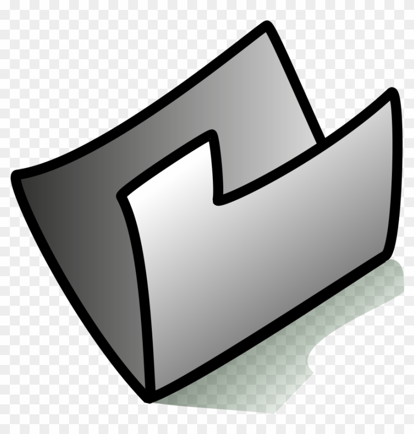 Folder Grey Png Clip Arts - Icon Folder Vector Png #265797