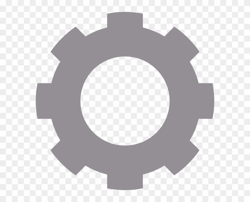 This Free Clip Arts Design Of Grey Gear - Red Cog Icon Transparent Background #265813