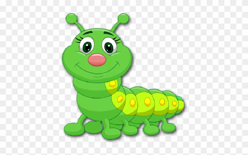 Cute Caterpillar Insect Images For Your Own Personal - Caterpillar Cartoon  - Free Transparent PNG Clipart Images Download