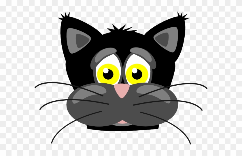 Sad Cat Face Clipart #266018