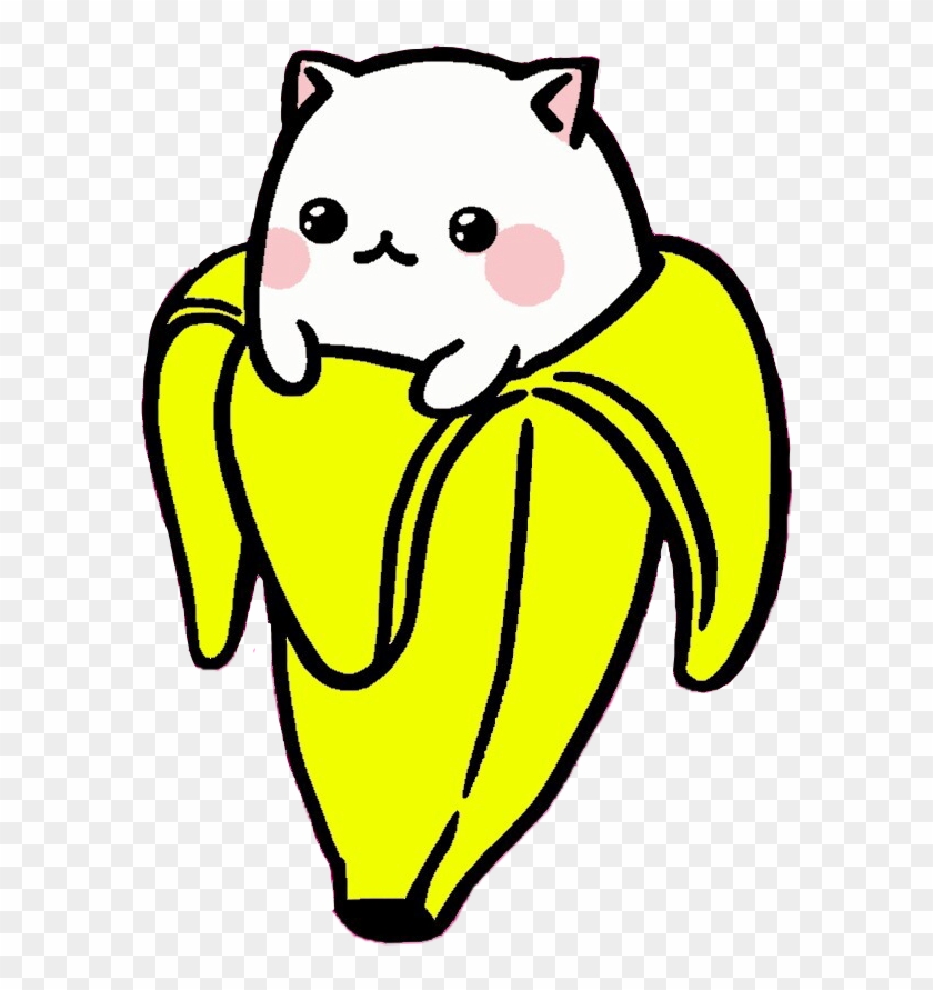 Report Abuse - Kawaii Banana Cat #266019