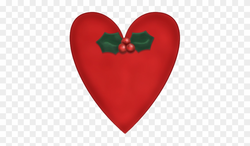 Christmas Heart Clipart - Christmas Heart Clipart #266044