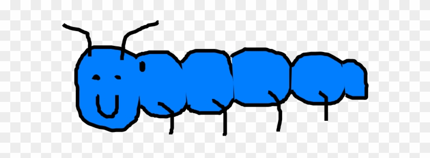 Blue Caterpillar Clip Art - Blue Caterpillar Clipart #266050