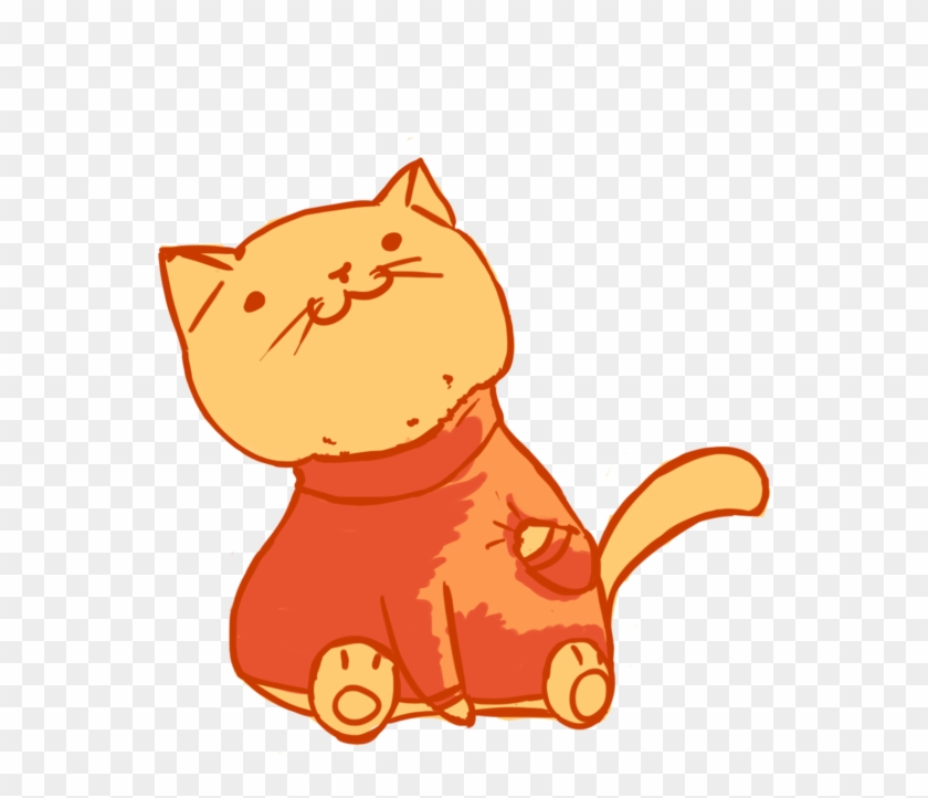 Fat Cat In Sweater By Jba1987 - Dyak #266089