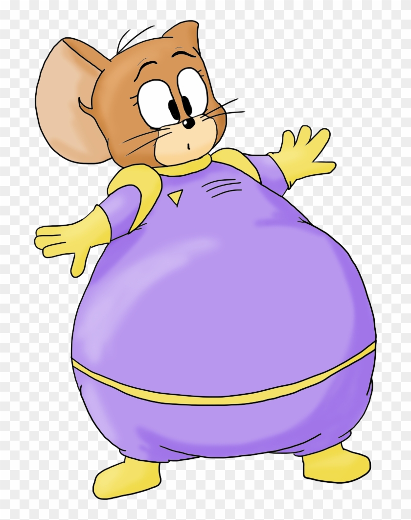 Jerry Bloated By Juacoproductionsarts - Tom And Jerry Cat Nebula #266096
