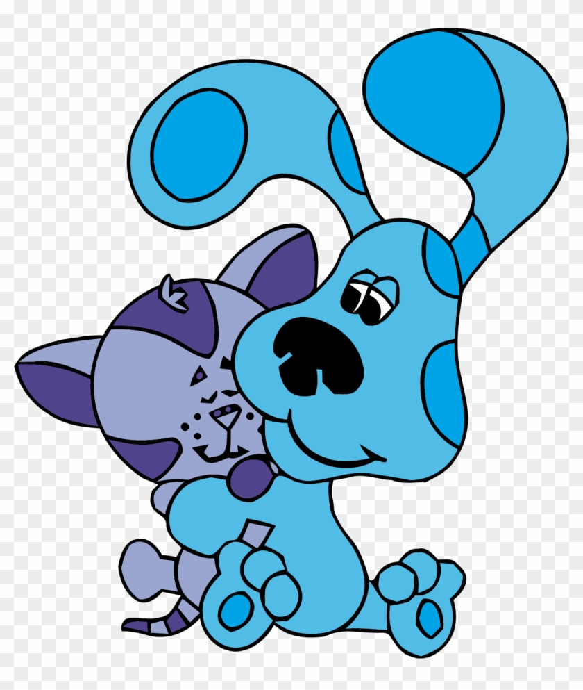 Blue's Clues Clip Art Love Cat Clipart Png - Blues Clues Blue And Periwinkle #266190