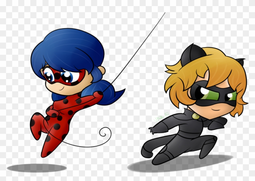 Ladybug X Cat Noir Favourites By Rennox92art On Deviantart - Ladybug And Cat Noir Clipart #266224