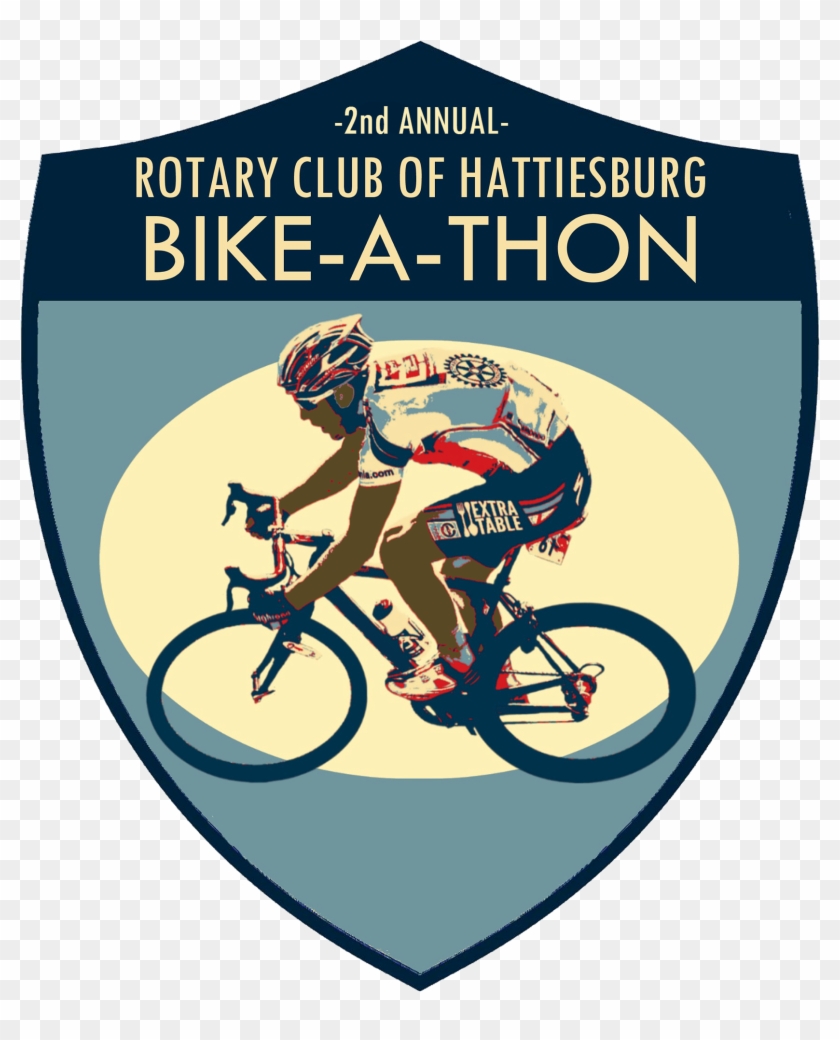 Bike Clipart Thon Pencil And In Color Bike Clipart - Bikeathon Poster #266262