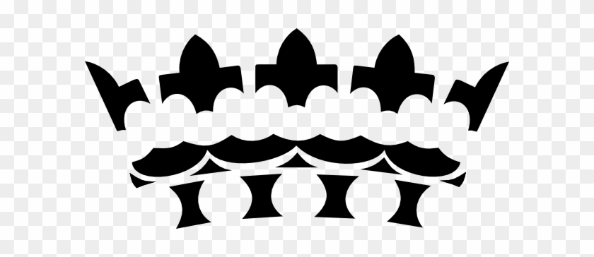 Black Crown Clip Art - Kral Tacı Emoji Png #266319