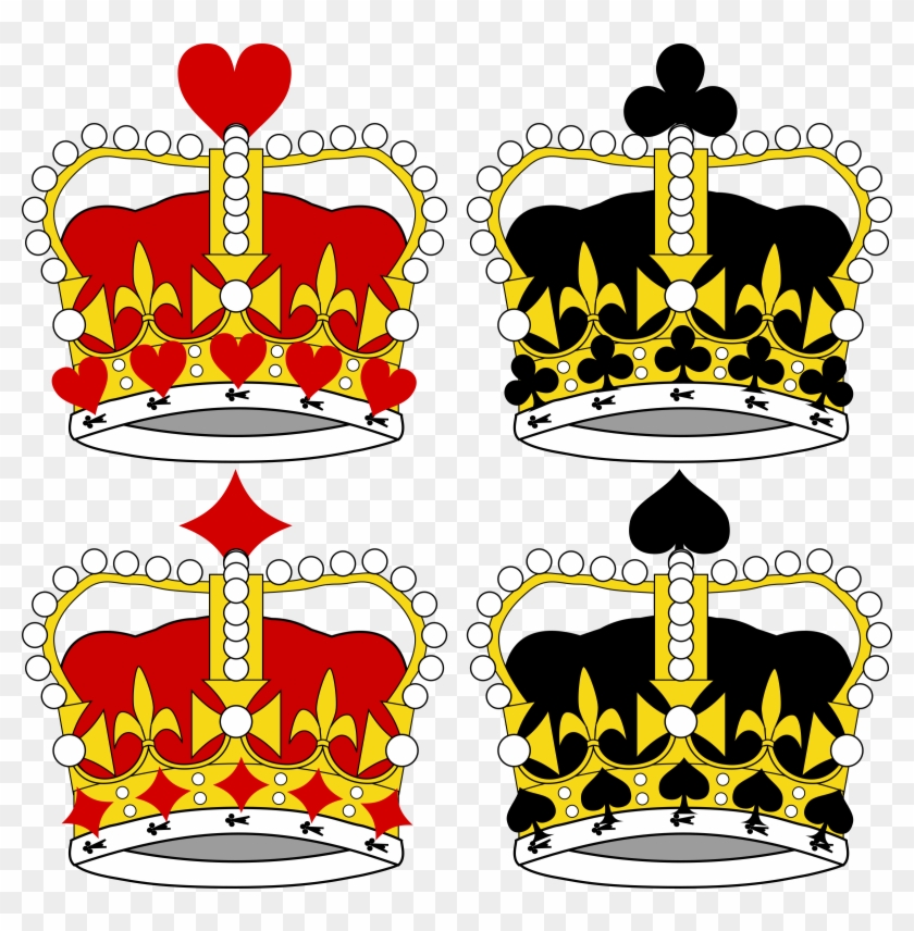 Big Image - King And Queen Crown Cartoon #266357