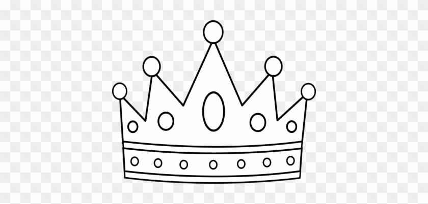 Coloring Trend Thumbnail Size Crown Clip Art Black - Kings Crown Coloring Page #266360