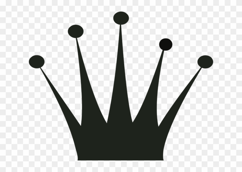 Crown, Silhouette, Gold, Clip Art, King, Queen, Prince - Crown Template For Queen #266361