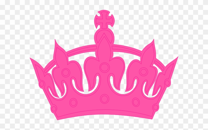 Pink Crown Clip Art - Crown Clipart Pink #266438
