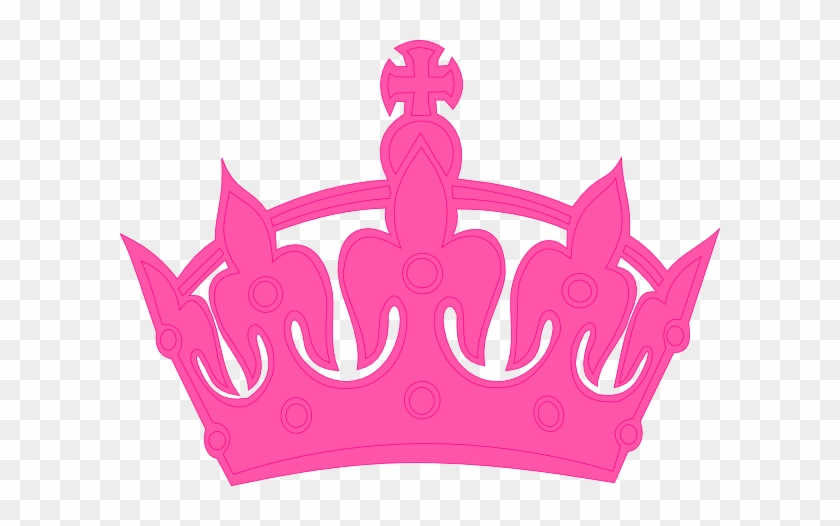 Pink Crown Clip Art - Crown Clipart Pink #266438