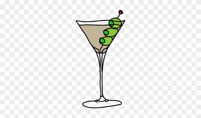 Martini Clip Art - Martini Glass #266467