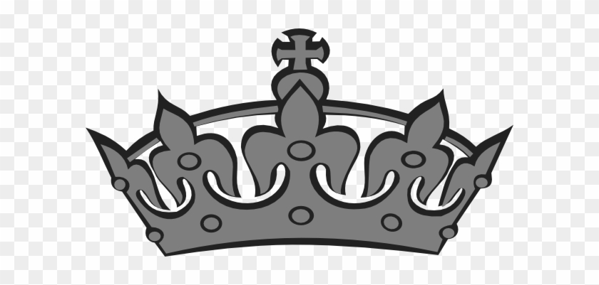 How To Set Use Grey Crown Svg Vector - Grey Crown Png #266532