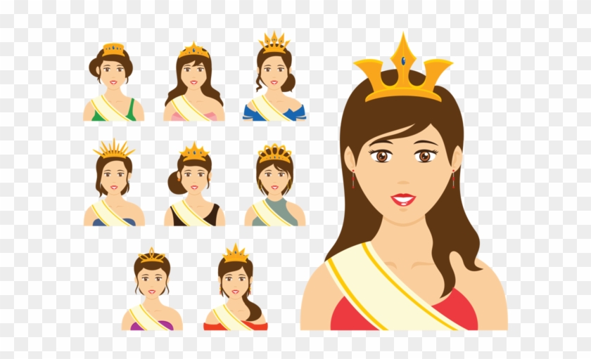 Pageant Queen Vector - Beauty Pageant #266555