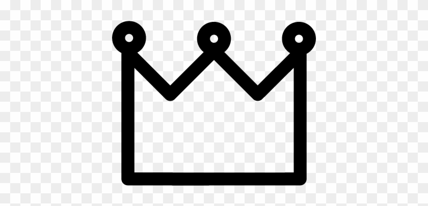 Royal Crown Of A Queen Or King Vector - Icono Rey #266557