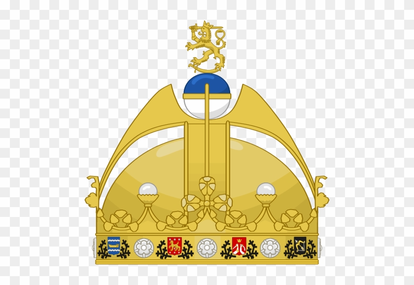 This Image Rendered As Png In Other Widths - Royal Crown Of Finland #266589