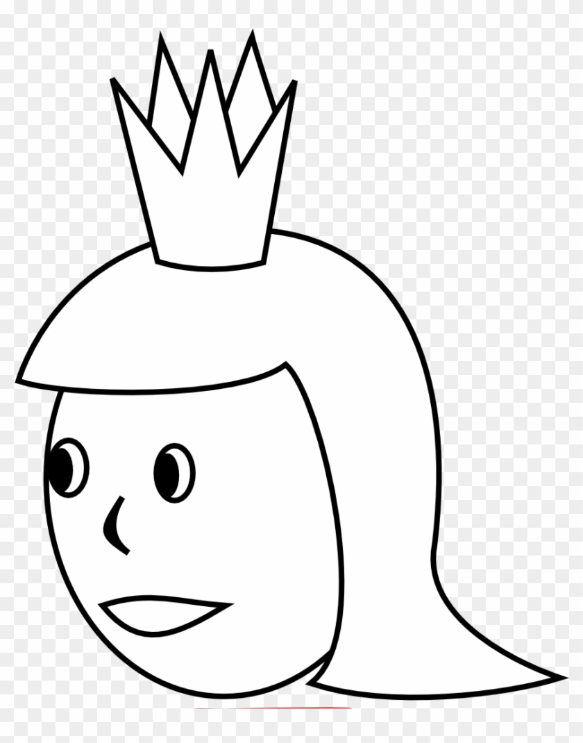 Princess, Head, Woman, Girl, Crown, Coronet - Queen Clipart #266596