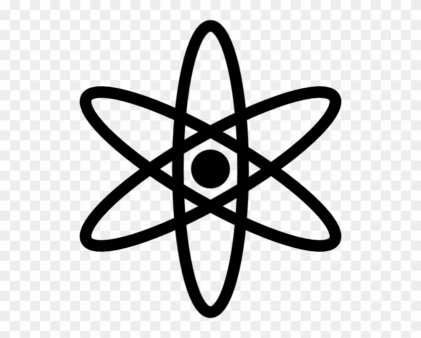 Image Of Atom Clipart Atom Clip Art At Vector Clip - Atom Clipart Black And White #266612