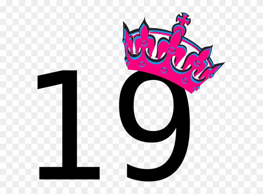 This Free Clip Arts Design Of Pink Tilted Tiara And - Happy Birthday To Me 18 #266708