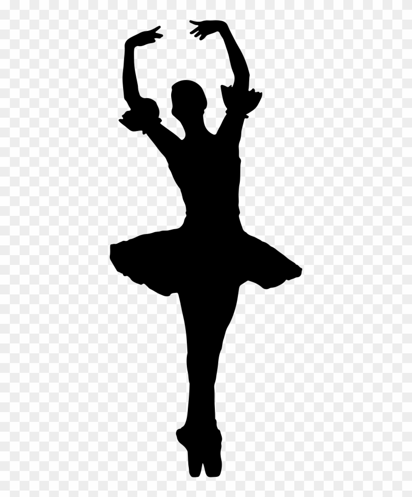 Clip Art Details - Ballerina Silhouette Png #266723