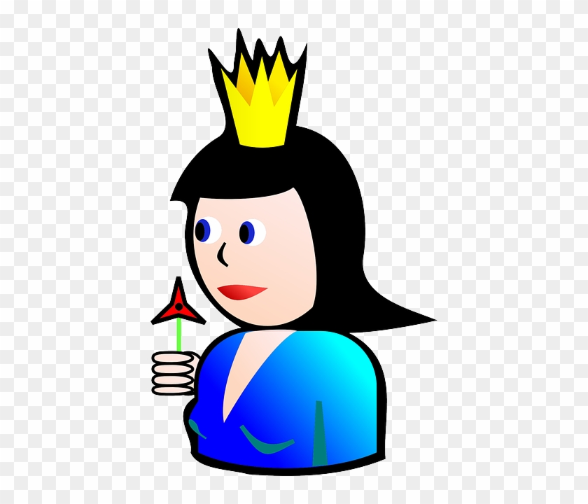 Person, Woman, Princess, Crown - Queen Clip Art #266786