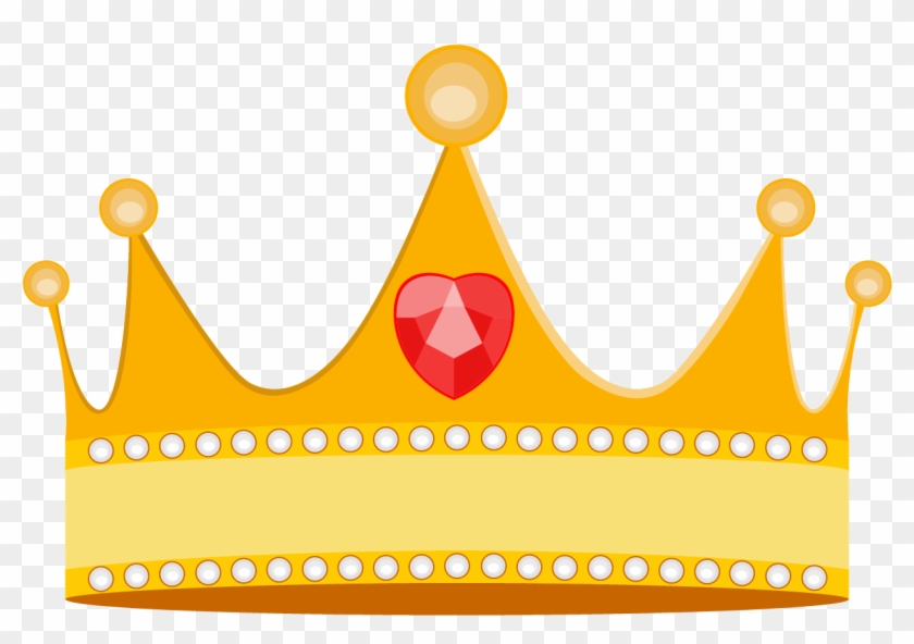 Cartoon Princess Crown Vector Material - Princess Crown Vector Png #266794