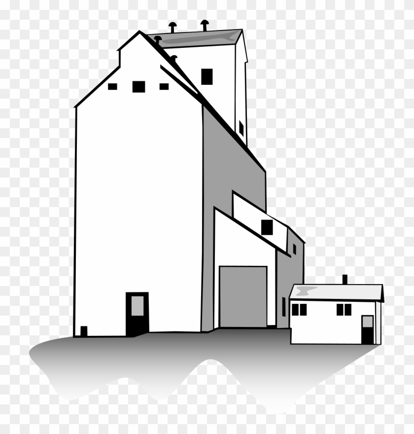 Silo Cliparts - Rice Mill Clip Art #266814