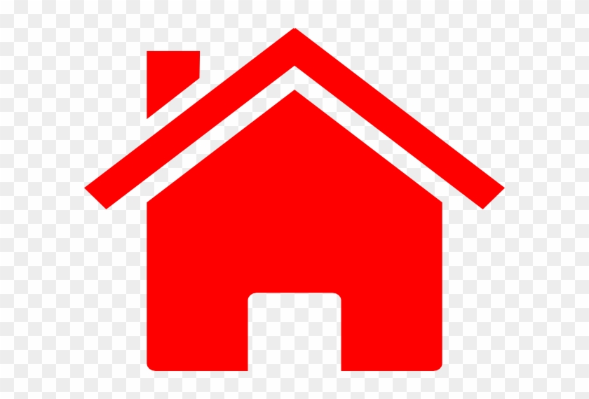 Big Red House Clip Art At Clker - Home Clipart Red #266858