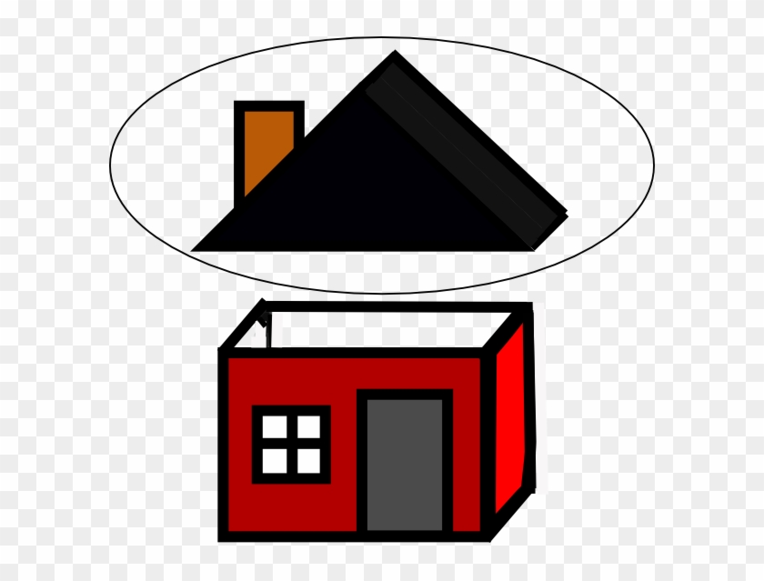 Roof Clip Art - House For Rent Flyer Template Free #266890