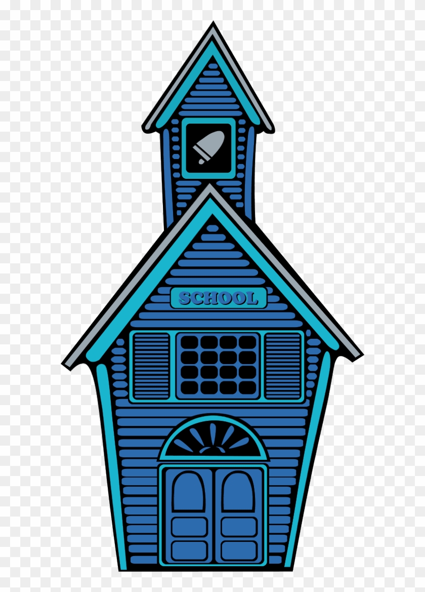 Old Wooden House - Back To School Clip Art #266917
