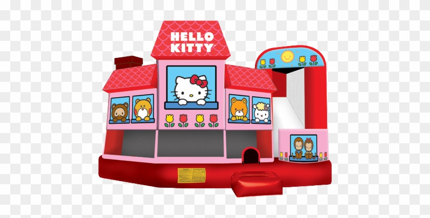 Hello Kitty 5 In 1 Inflatable Bounce House Combo Rental - Taiwan Taoyuan International Airport #266944