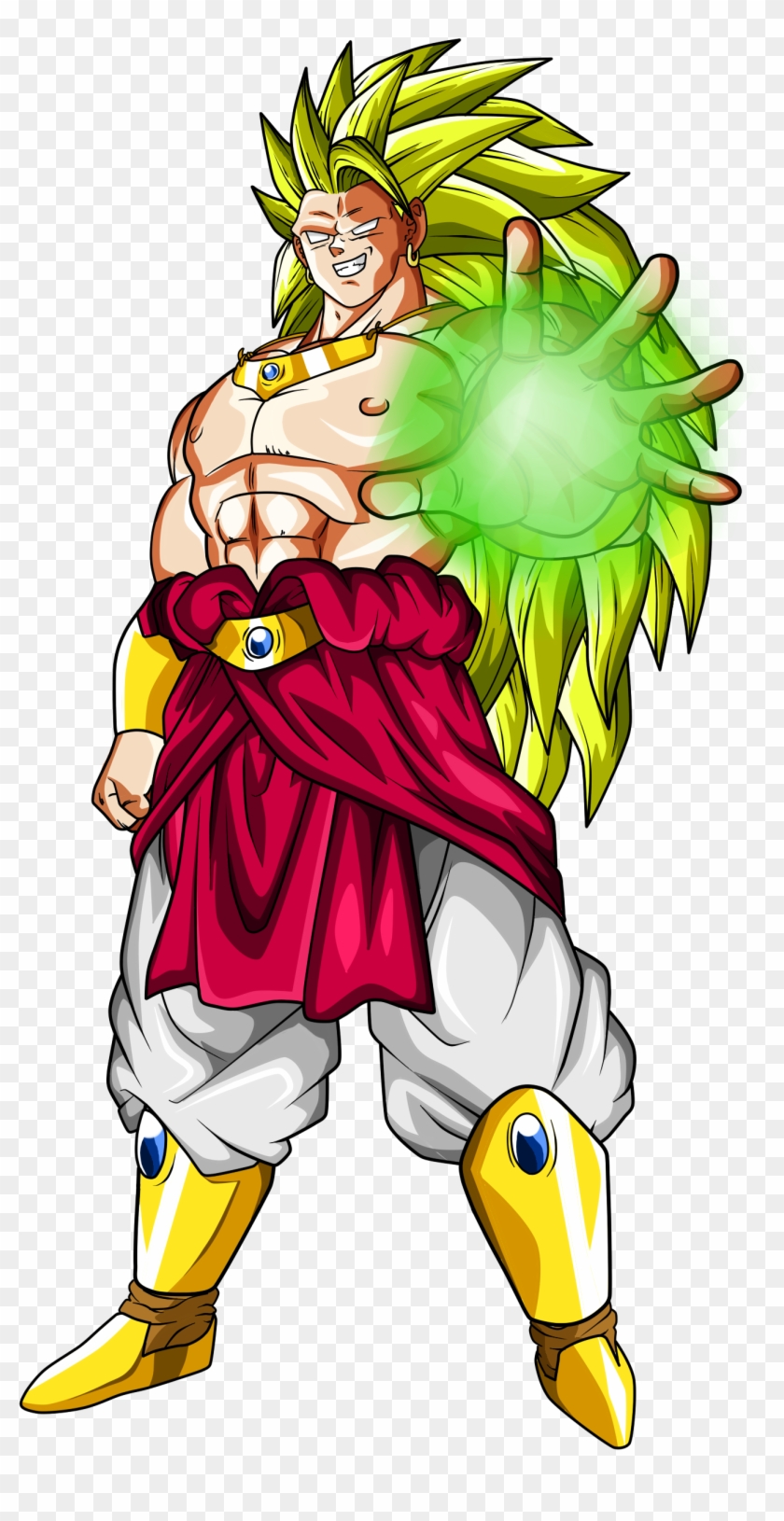 Spring Clipart - Broly Super Saiyan 3 Png #266971