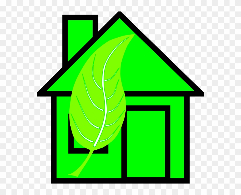 Clip Art Of House Green #266982