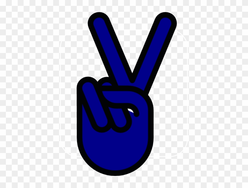 Peace Sign Clipart Blue - Peace Symbols #267045