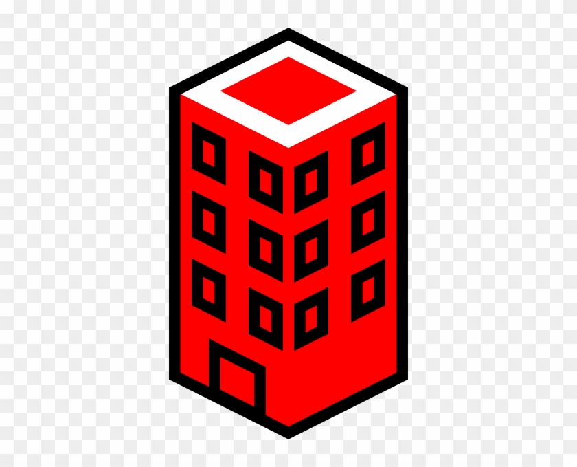 Building Clipart Red - Building Clip Art Red #267130