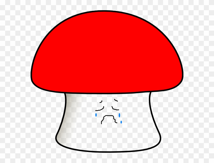 Sad Mushroom Clip Art - Sad Mushrooms #267138