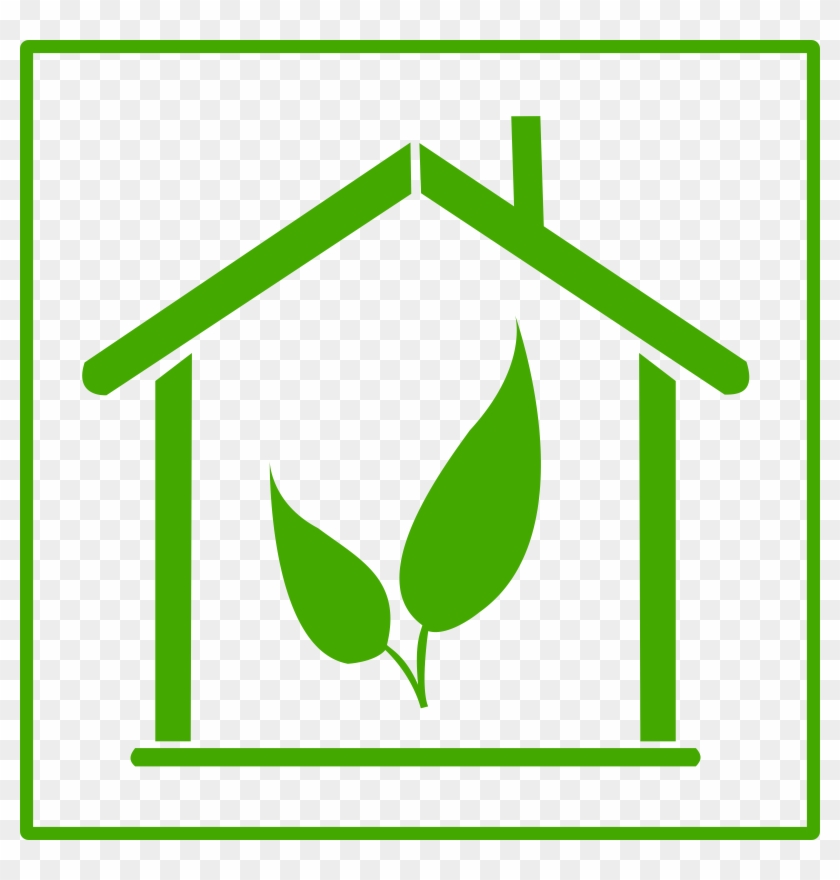 Green House Energy Icon Clip Art At Clker - Green House Icon #267142