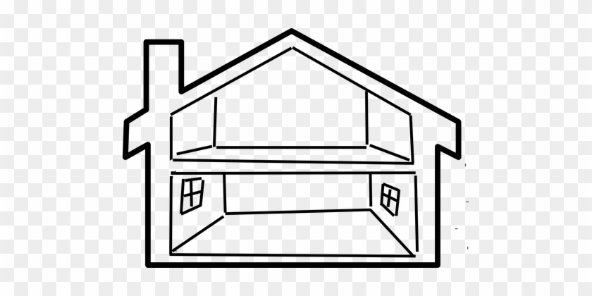 House Cross-section Home Downstairs Upstai - Parts Of The House Worksheet #267156