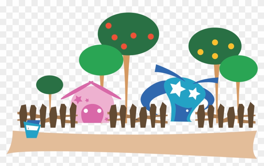 Cartoon Village Free Vector - Cartoon Village #267170