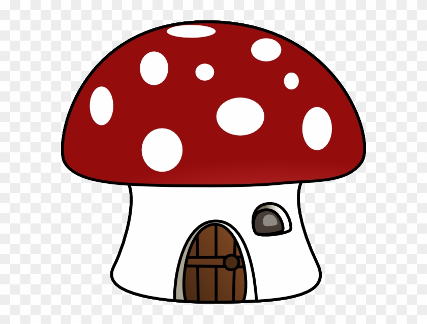 Mushroom Clipart Smurf - Hongo De Los Pitufos #267171