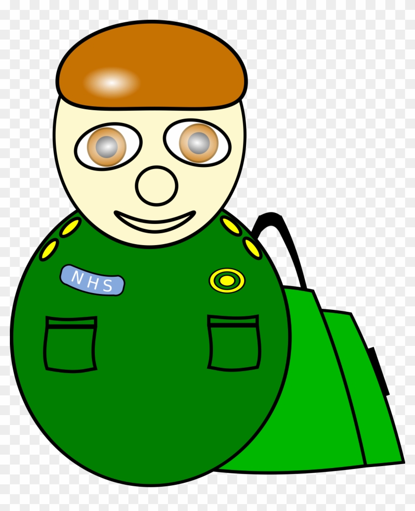 Free Vector Village People Paramedic - Doctor Clipart #267173