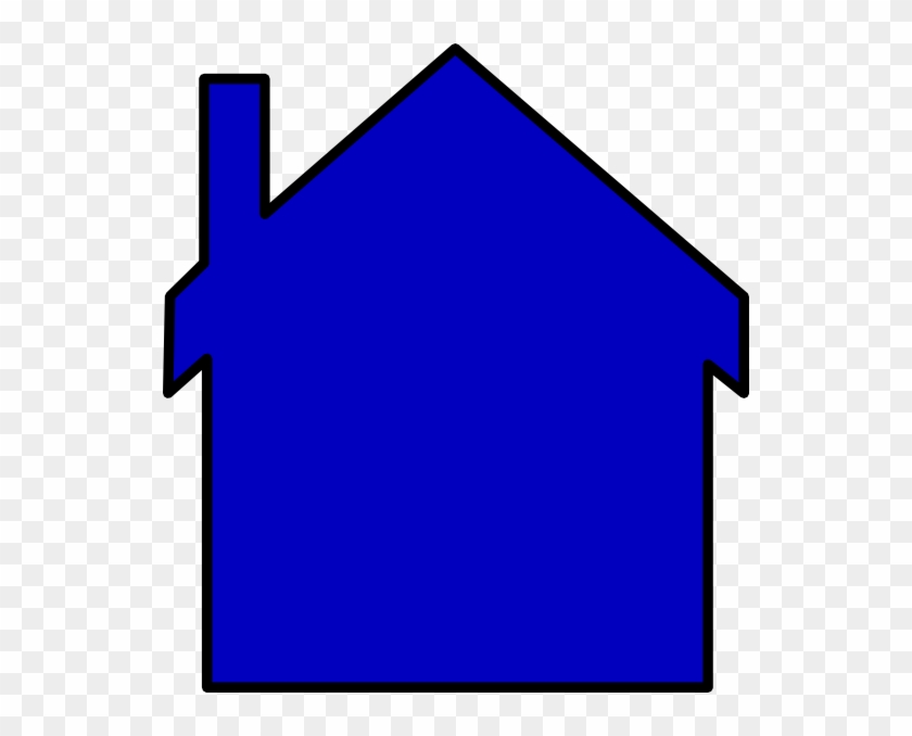 Blue House Clipart #267230